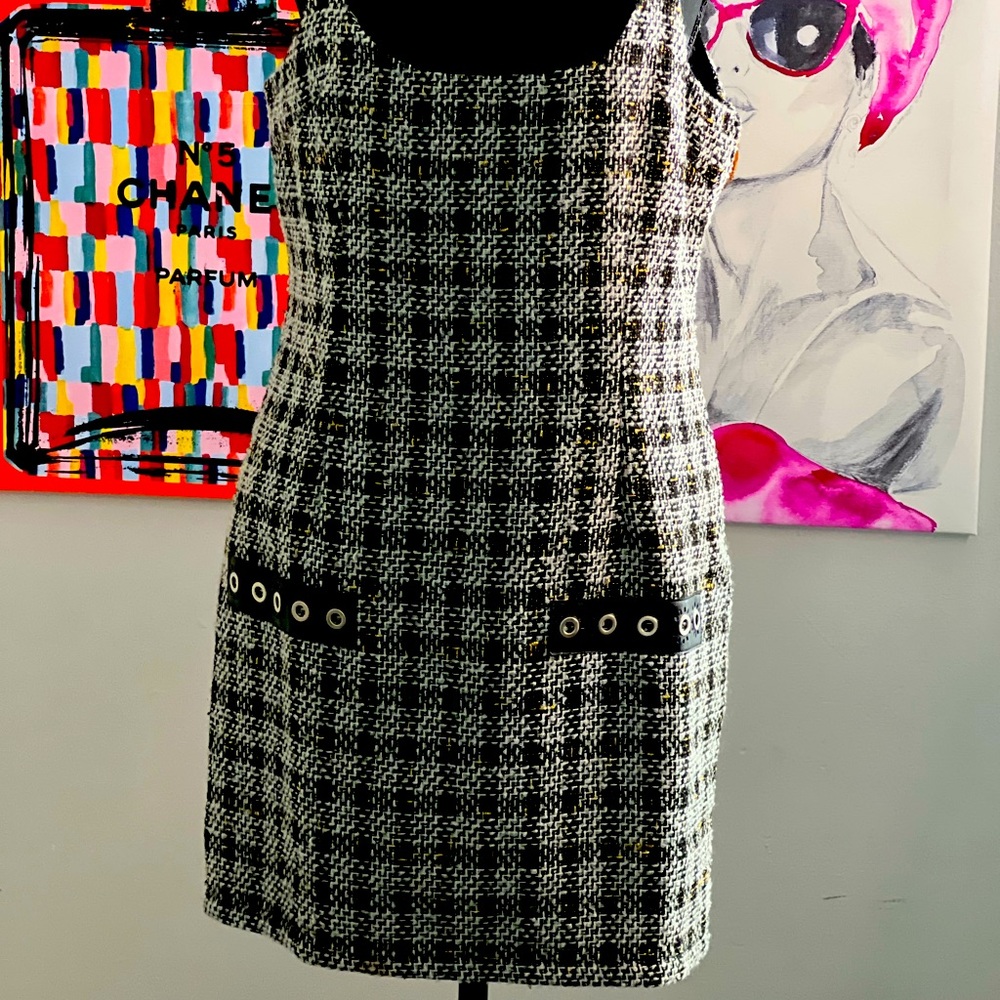 Tweed Jumper Mini Dress NWT